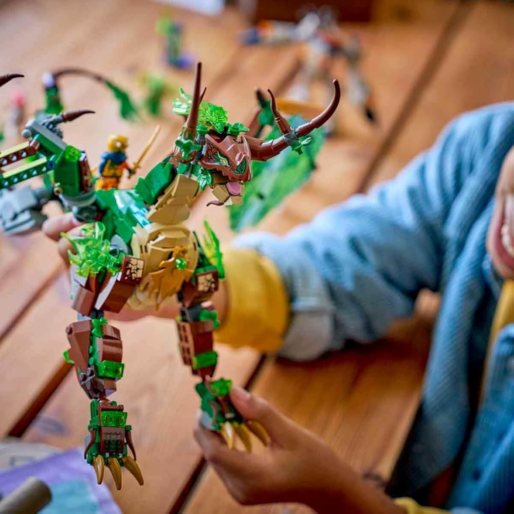 LEGO Ninjago Drago dell'Arco della Vita Giocattolo da Costruire per Bambini dai 9 agli 11 Anni, Playset Creativo, Regalo Ideale per Ragazzi e Ragazze