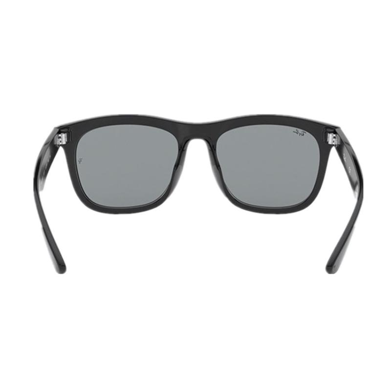 RayBan Hiker Sunglasses Plate Frame Injection Molded Square Sunglasses Unisex Couple Black