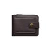 2023 Men's Retro Fashion Zipper Wallet: Short Style, Multi-Card, Large Capacity