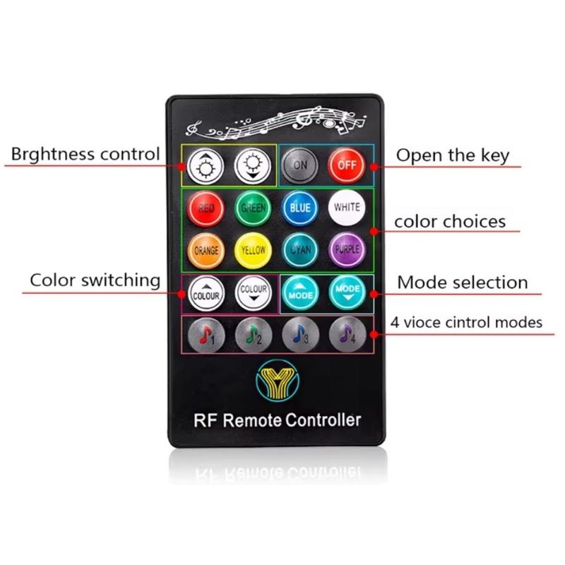 4/6/8/10 Pods, RGB LED Rock Lights For Trucks, APP/Remote Control & Music Mode, For Pickup Off Road RZR SUV ATV UTV Car