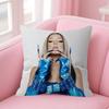 Hot Singer L-Lolas I-Indigos Cushion Cover Decorative Pillow Sofa Home Decor Case Pillow Cases