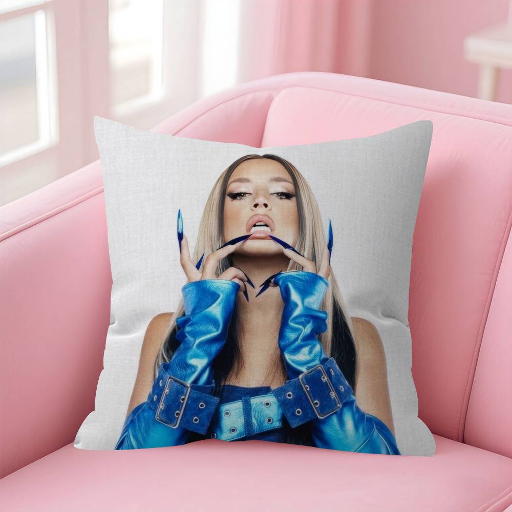 Hot Singer L-Lolas I-Indigos Cushion Cover Decorative Pillow Sofa Home Decor Case Pillow Cases