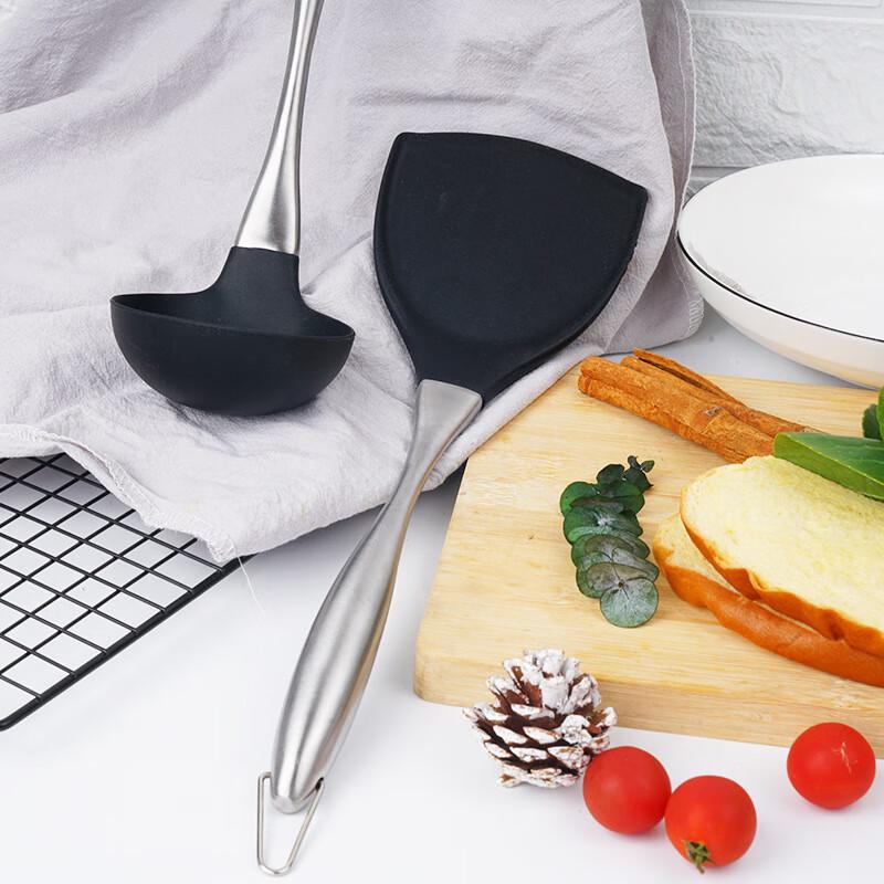 Stainless Steel Silicone Spatula