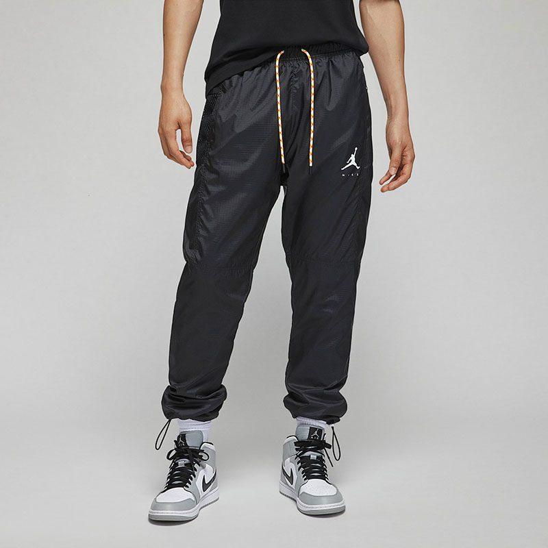 Jordan Knitted Sweatpants Men's Black Moderate Cuffed Pants DM1870-010