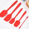9 Pieces Kitchen Spatulas Set Cake Scrapers Brush Silicone Cake Scrapers Brush Household Cooking Baking Utensils Tools