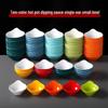 Jijun Melamine Two-Tone Dipping Sauce Bowls with Handle