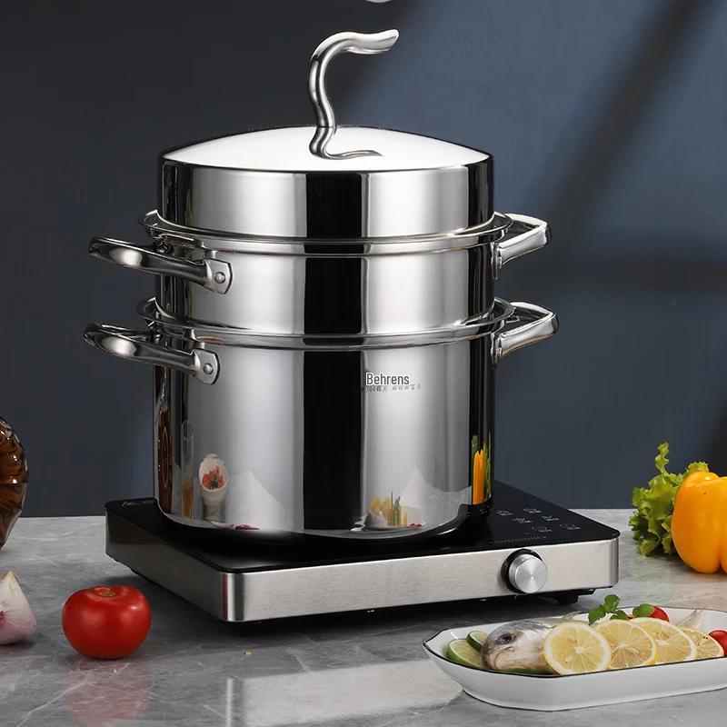 Berlinger Haus 28cm 3-Layer Stainless Steel Induction Steamer