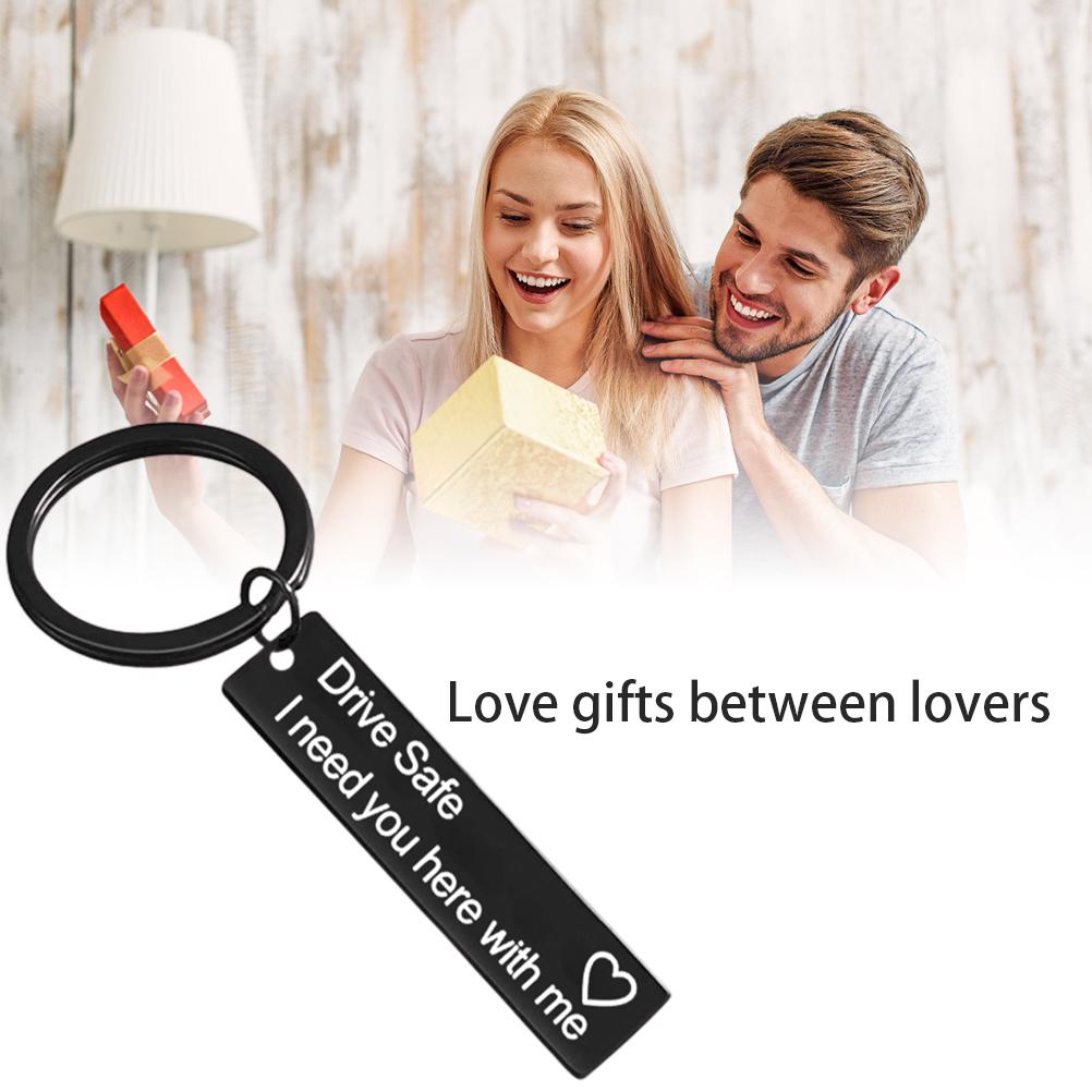 Güvenli Sürüş Yanımda Olmana İhtiyacım Var Anahtarlık Erkek Arkadaş Eş Baba Noel Doğum Günü Sevgililer Günü Hediyeleri İçin