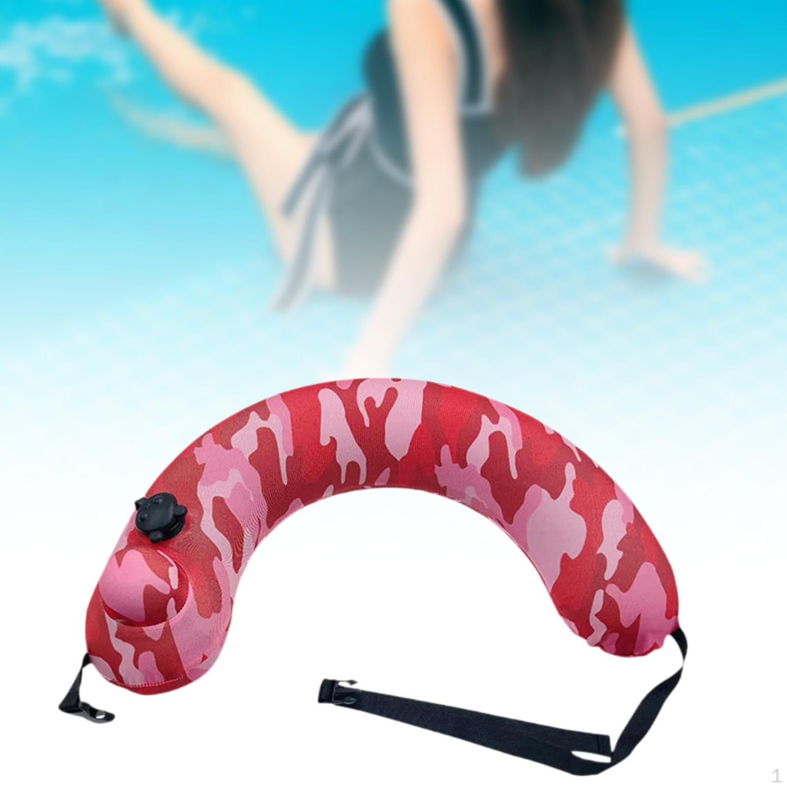 

Надувной плавательный пояс для бассейна, поплавок для аквапарка, озера для плавания красный