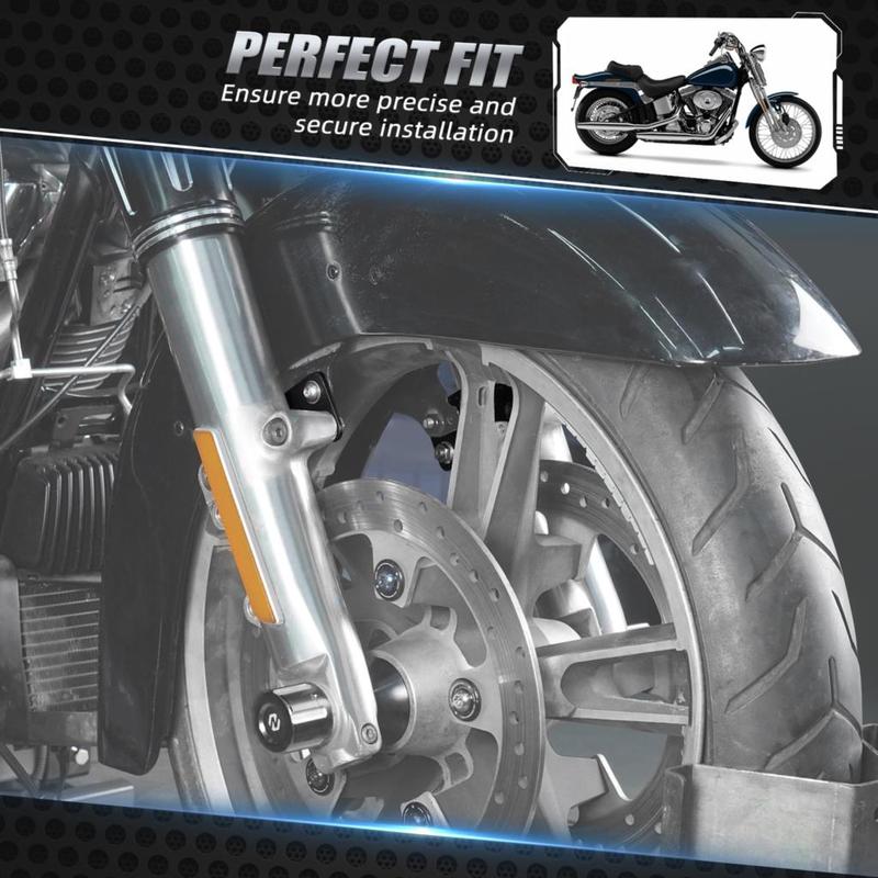1" Riser Front Fender Bracket For Harley Touring Road King FLHR FLHRXS Electra Glide Street Glide CVO Road Glide Ultra Limited