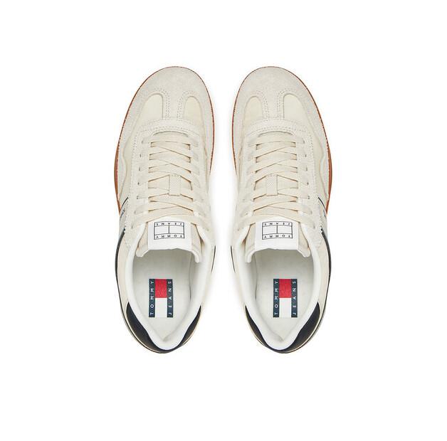 Men's Sneakers Tommy Jeans The Greenwich Mix Media Em0em01606 Beige