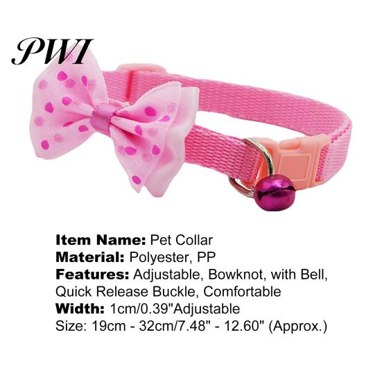 Kitten Collar Neck Washable Cozy Durable Pet Cats Strap for Training
