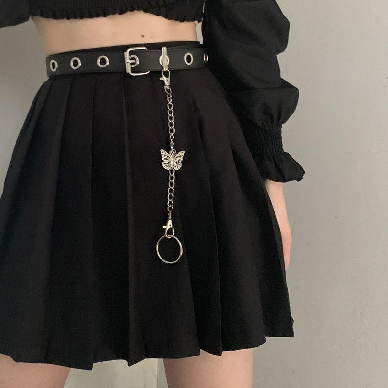 Stylish Heart Chain Waist Belt For Women Perfect For Dresses And Skirts In Silver