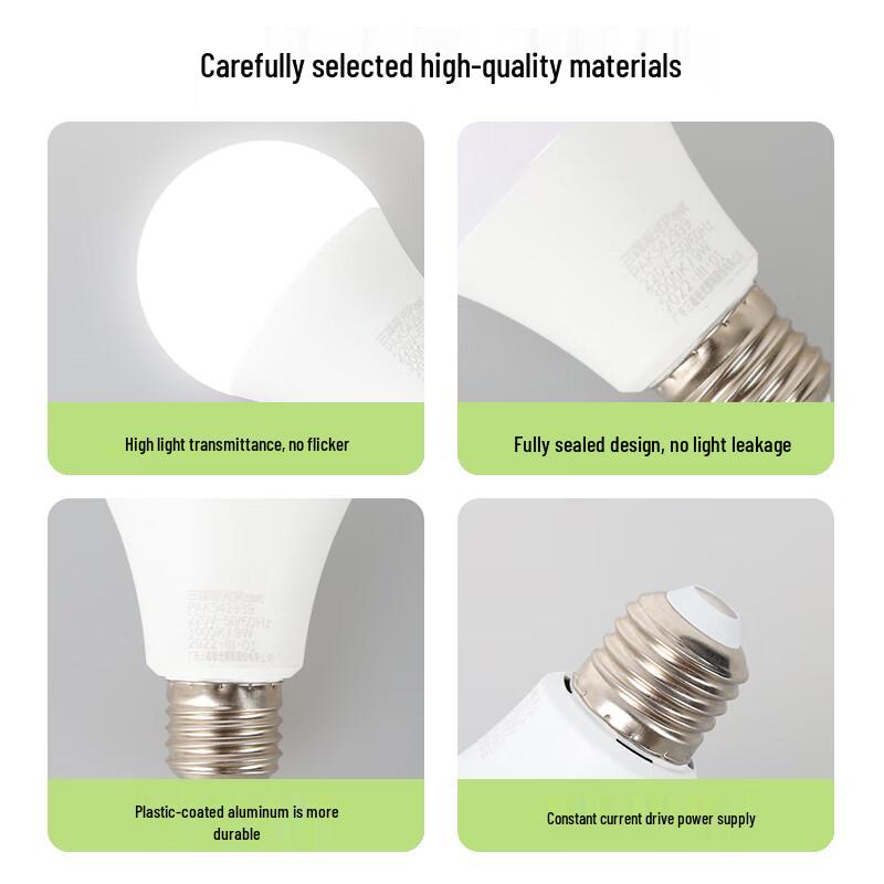 SANXIONGJIGUANG E27 LED Energy-Saving Bulb