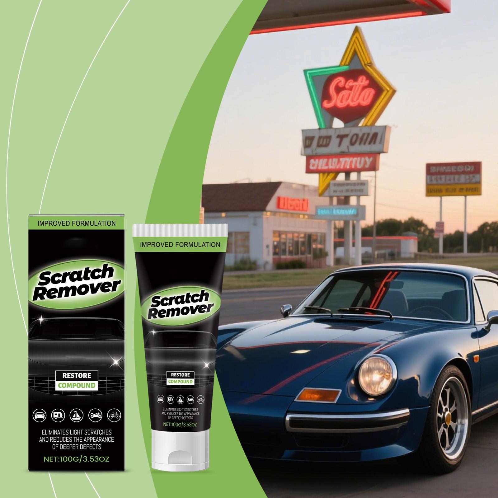 

Permanently Car Scratches And Scuffs | High-gloss Finish, Easy To Use By Hand Or Machine One Size