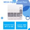 300A MEGA/AMG Fuses, 6 Pcs 300A MEGA/AMG High Current Fuse Bolt Down Auto Fuse Time Delay for Cars, Trucks, Construction Vehicles, Buses, Caravans,