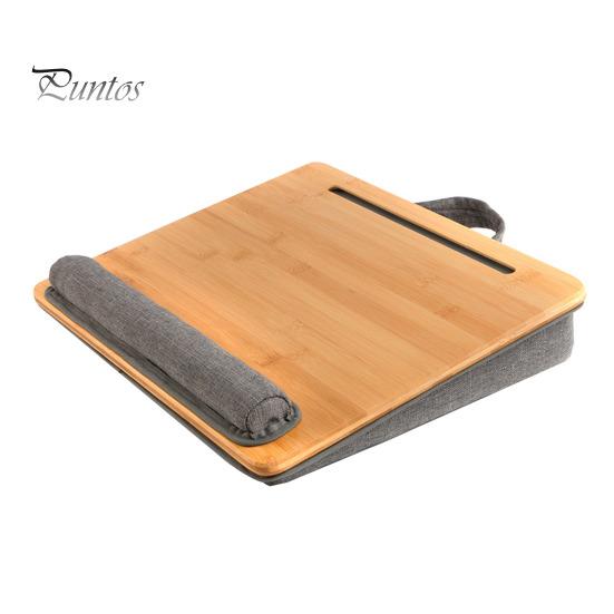 

Компактный столик для ноутбука, подставка для ноутбука с ручкой-подушечкой для запястья, слот для планшета, многофункциональный столик для взрослых, подростков, студентов S