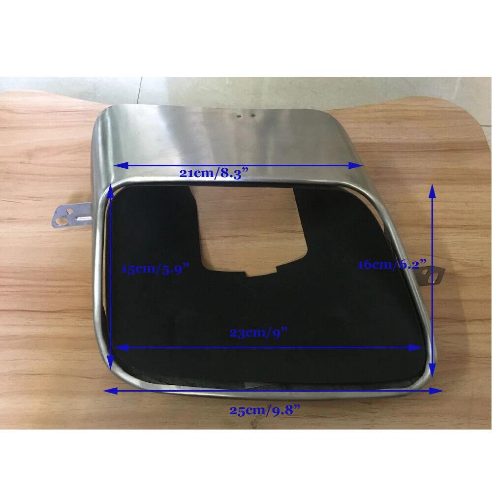 Land Rover Range Rover Vogue L405 Stainless Steel Square Exhaust Muffler Tailpipe (2018-2022)