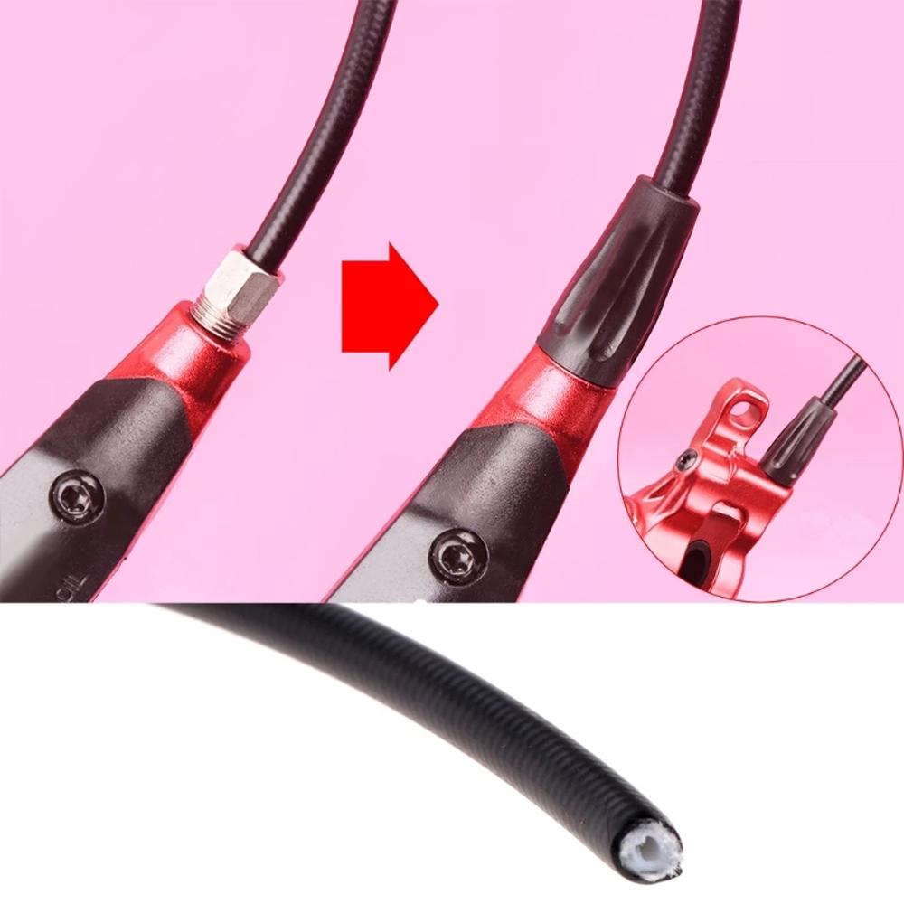 Bike 2.0x5.0mm Black Disc Brake Oil Tube Oil Tube Pipe Hydraulic Disc Brake Bicycle Brake Hose