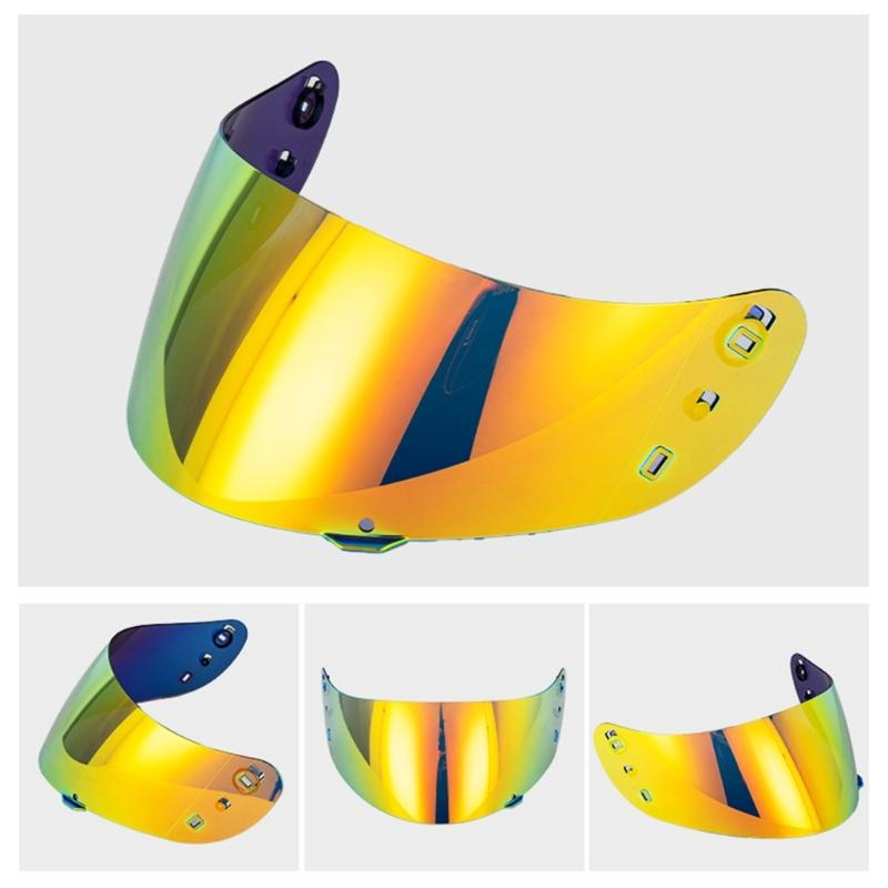 Vollvisier Helme Visier Linse Kratzfest Windschutz Helme Gesichtsschutz Ersatz Helme Visier für Icon IC-04