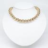JIL SANDER [Beautiful Condition] 925 Sphere Ball Necklace S Gold colorUsed