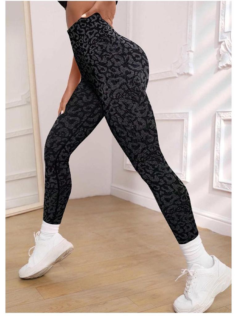 High Elastic Slim Fit Yoga & Fitness Leggings for Women