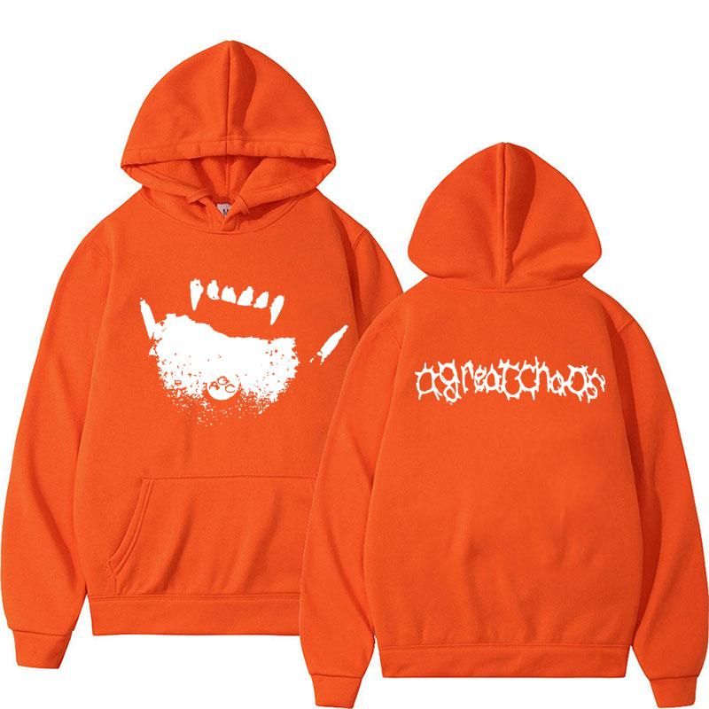 Ken Carson AGC Tatsächlicher Hass Teen X Vamp Hoodie A Great Chaos Opium Merch Hoodies Damen Unisex Harajuku Mode Trend Y2K Sweatshirts