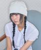 Kiibi Boki Pocket Beanie White