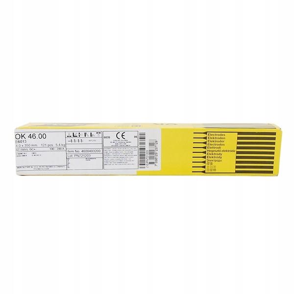 Rutile Electrode Esab Ok46 2.5X350