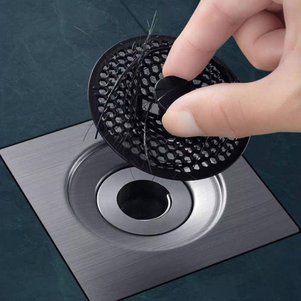 Removable Stainless Steel Floor Drain Fast Drainage Backflow Preventer Valve  Hair Strainer