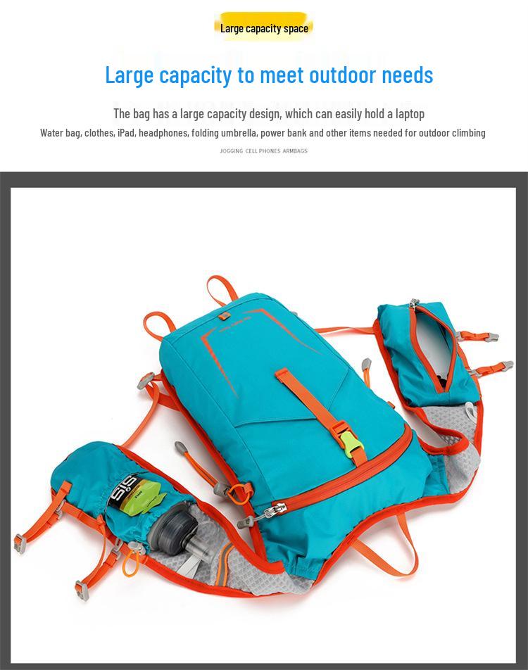 Lightweight Water-Repellent Cycling & Hiking Backpack