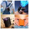 Portable Waist Clip Cooling Fan Speed Adjustable Fast Cooling USB Rechargeable Fan Low Noise Personal Air Conditioner for Outdoor Office Travel
