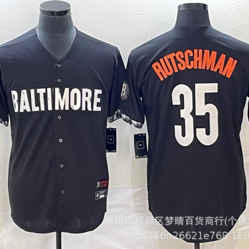 Baltimore Orioles Baseball Jersey 2 35 RUTSCHMAN Elite Edition Male Fans