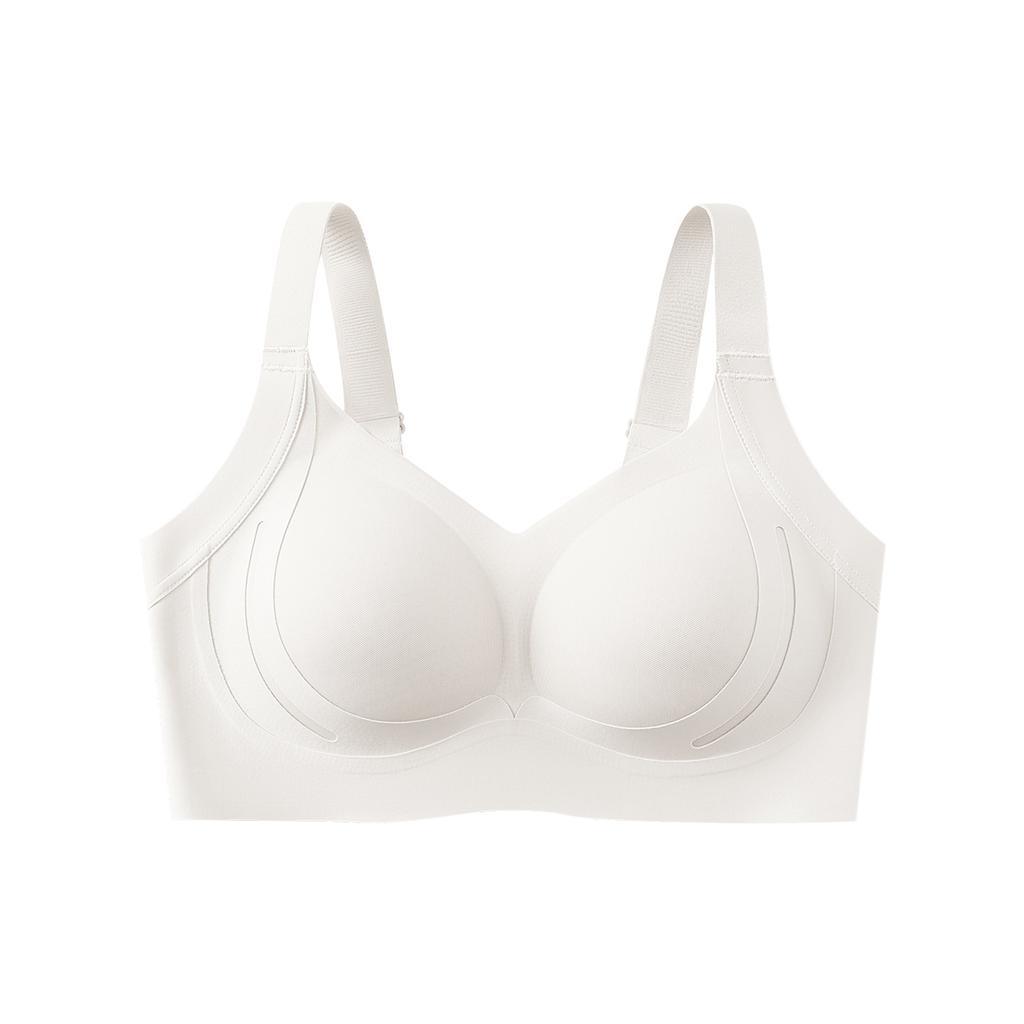Women Seamless Thin Breathable Push Up Large Size Adjustable Shaping Bra