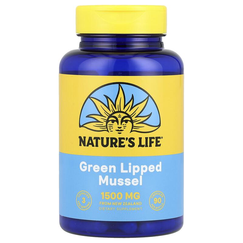 Green Lipped Mussel, 90 Capsules (500 mg per Capsule)