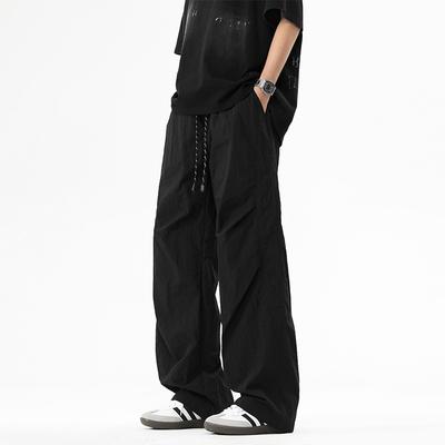 Casual Pants for Boys In Spring and Summer New Style of Work Pants Straight Loose Versatile Trousers