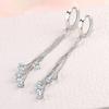Lindon Copper Alloy Zircon Earrings Drop Earrings For Women Wedding Party Gifts