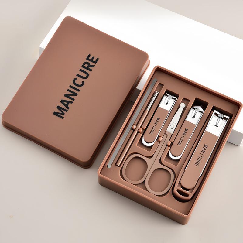 High-Quality 4-Piece Nail Clipper Set for Men & Women - Household Nail Care Tools.