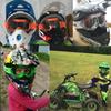 Vemar Offroad Motorradbrille Kinder Winddicht Motorradbrille Staubdicht Motocross Rennen MX MTB HD Moto Brille Kinder