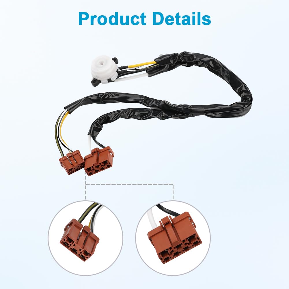 Electrical Ignition Key Switch Replacement for 35130-S04-305 35130S04305 Compatible with Acura Integra 1998-1999 Honda Civic 1998-2000