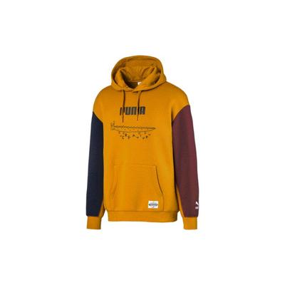 X Tyakasha Collaboration Hoodie Men Tops Caramel 595558-64