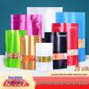 Qianxing Colored Aluminum Foil Stand-Up Pouches with Window