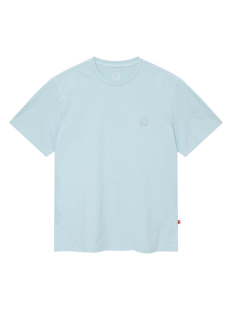 NORDISK Sorona Small Polar Bear Short Sleeve T-Shirt - U_Ice Blue