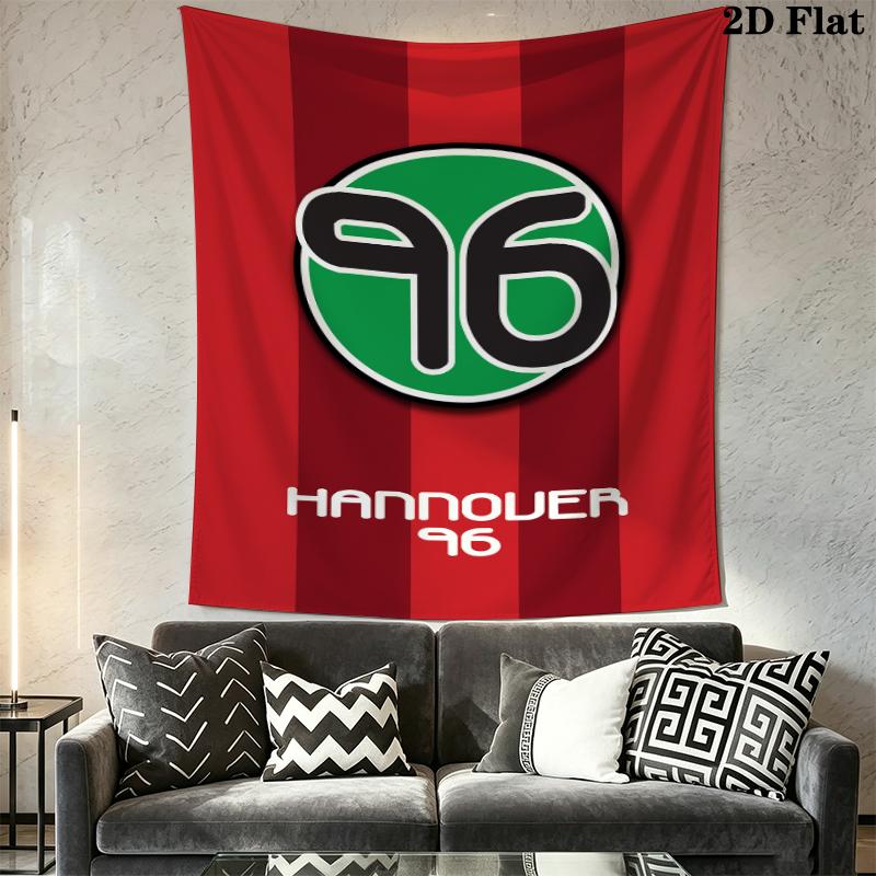 Hannover 96 Wall Tapestry Aesthetic Wall Hanging Printed Fabric Blanket Decorative Tapestries for Bedroom Living Room Home Decor