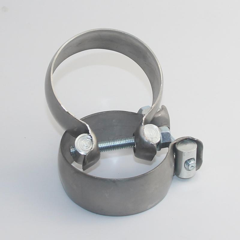 Automobile exhaust pipe arc clamp muffler connector pipe card card tail throat connection pipe clamp clamp
