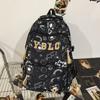 Schoolbag1011 College Student School Bag High School High Capacity Backpack Travel ins Versatile Durable Computer Backpack ins Wind