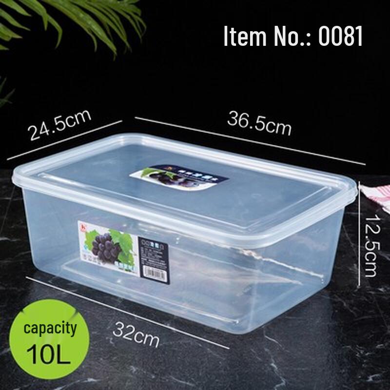 

Alliance Rectangular 10L Transparent Food Storage Container