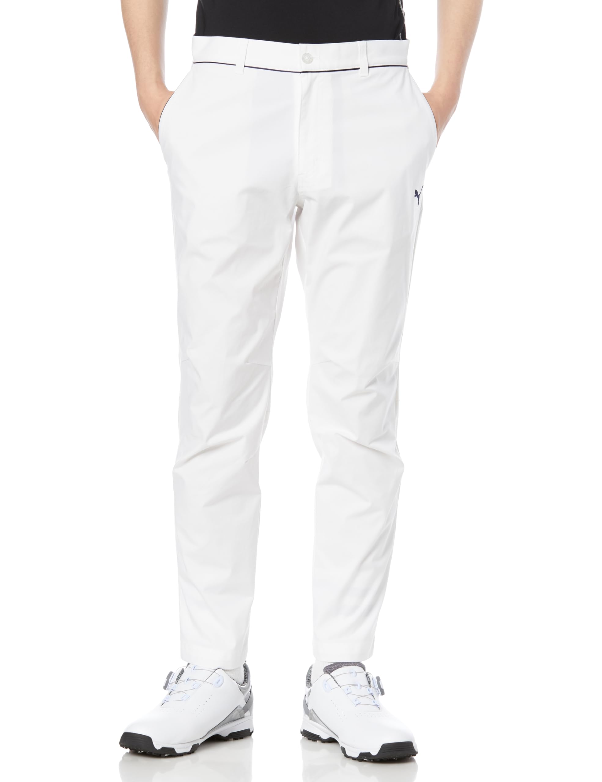 

Golf Pants GOLF Hyper Stretch Houndstooth Slim Tapered White Glow [PUMA] Pants/627654 Men s
