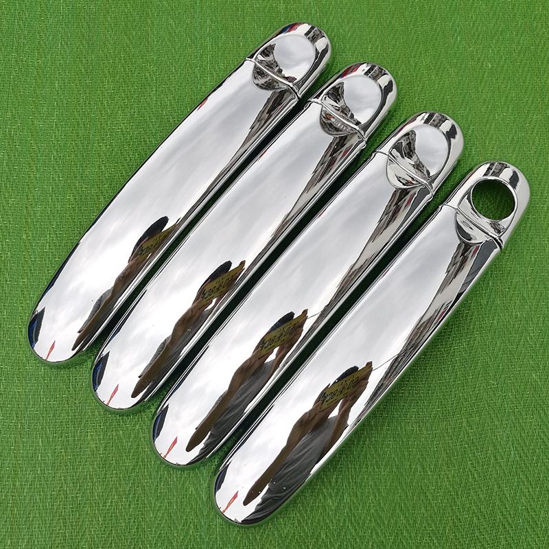 for VW T6 Chrome Handle Cover Trim Set for Volkswagen Transporter Caravelle Multivan California Car Accessories Car Styling
