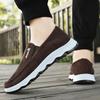 Classic Men's Flat Canvas Shoes Solid Color Breathable Platform Casual Shoes Fashion Leisure Walking Shoes Zapatos Casuales 2025